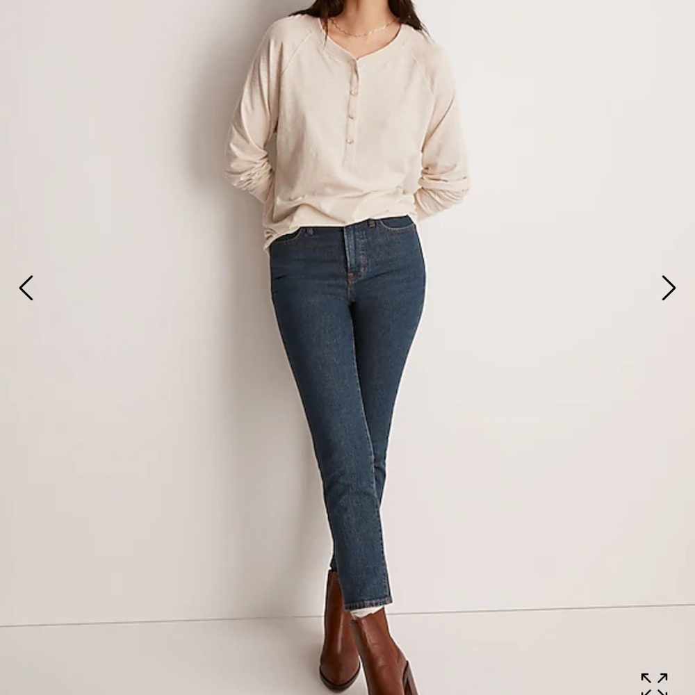 Madewell Perfect Vintage Jean in Haight Wash, sz 30